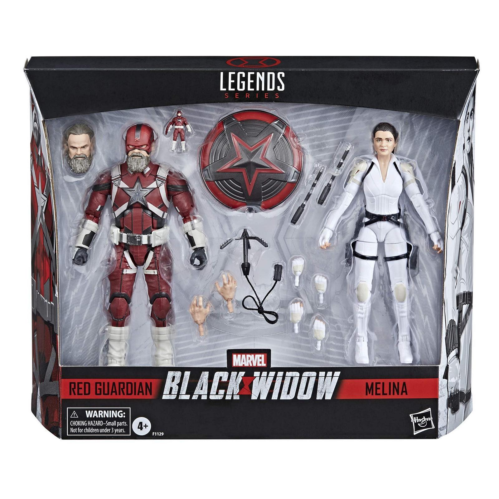 Фігурки Hasbro Marvel Legends Series Avengers Червоний Вартовий та Меліна Востокофф 15 см, набір з 2, фото №2