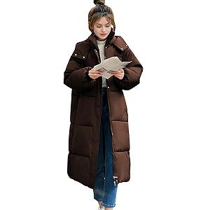 Купить Женская Зимняя Теплая Толстая Длинная Куртка-Парка с Капюшоном - Фото 1 Женская Зимняя Теплая Толстая Длинная Куртка-Парка с Капюшоном - Фото 1