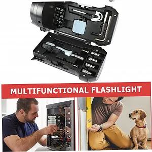 Ліхтарик HOMSFOU з набором інструментів для кемпінгу та домашнього догляду synthetic.ua - Фото 1