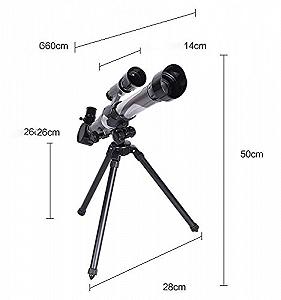 Монокулярный телескоп для детей для начинающих астрономическое рефракционное synthetic.ua - Фото 1