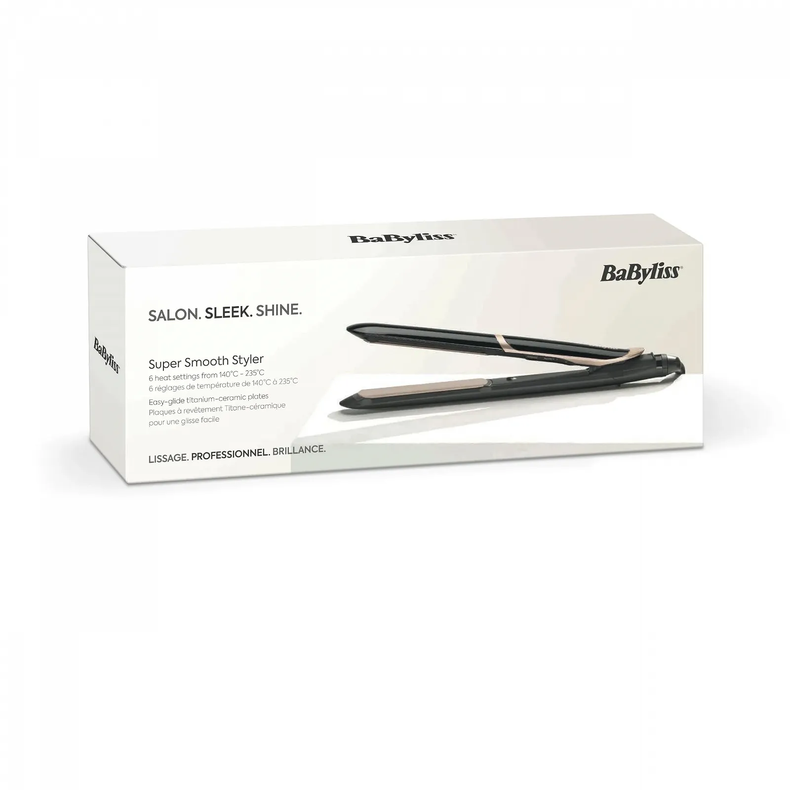 Выпрямитель для волос Babyliss Super Smooth 235 ST393E с ионизацией, 140 °C – 235 °C, фото №10 Выпрямитель для волос Babyliss Super Smooth 235 ST393E с ионизацией, 140 °C – 235 °C, фото №10