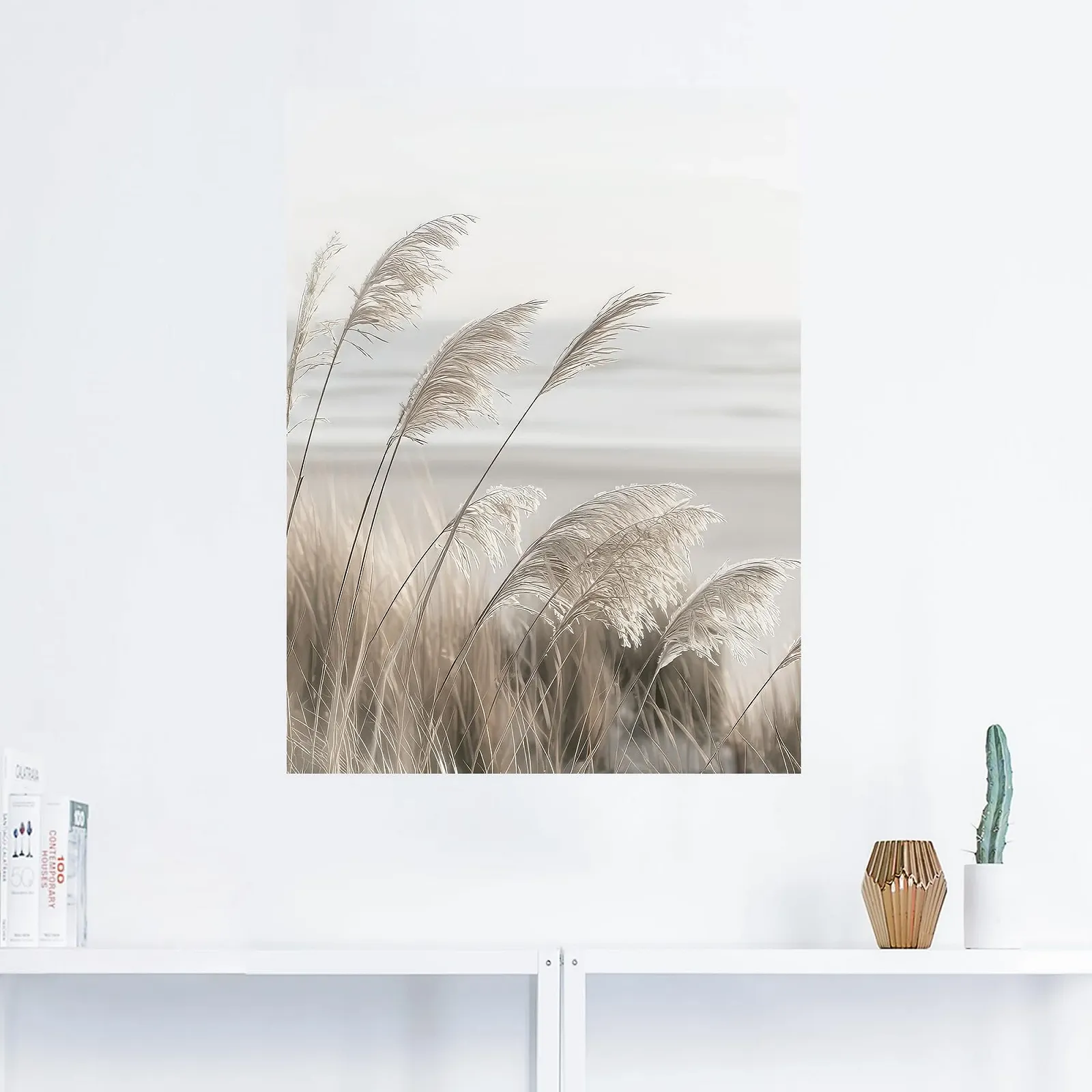 Наклейка на стіну ARTland Plants Pampas Grass 90 x 120 см U5GO, фото №5 Наклейка на стіну ARTland Plants Pampas Grass 90 x 120 см U5GO, фото №5