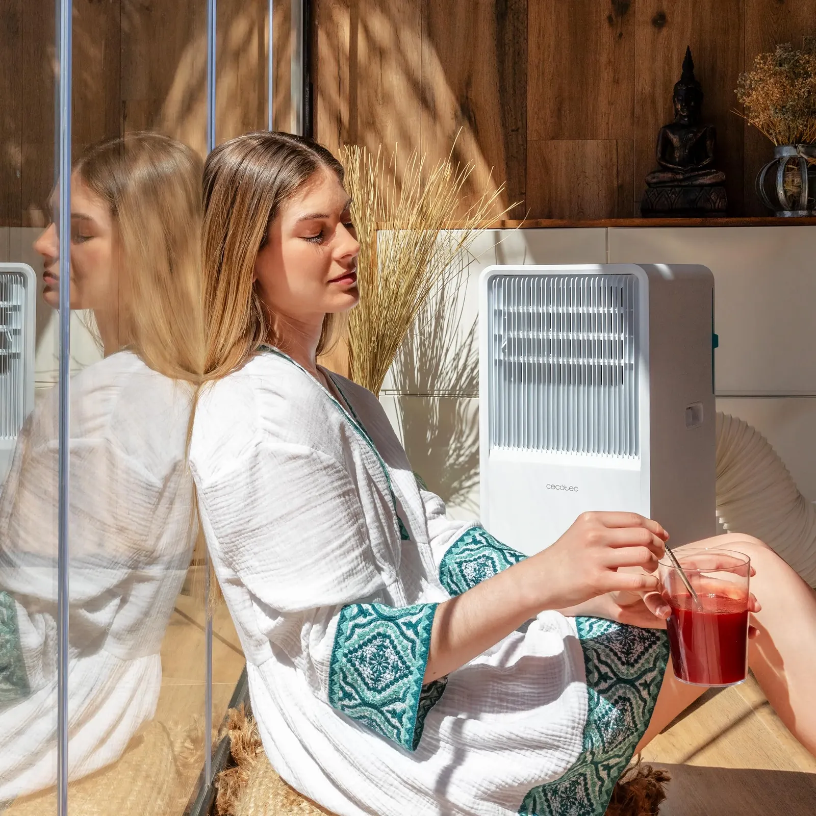 Мобільний кондиціонер Cecotec ForceClima 7550 Style Connected 7000 BTU 20 м², фото №8 Мобільний кондиціонер Cecotec ForceClima 7550 Style Connected 7000 BTU 20 м², фото №8