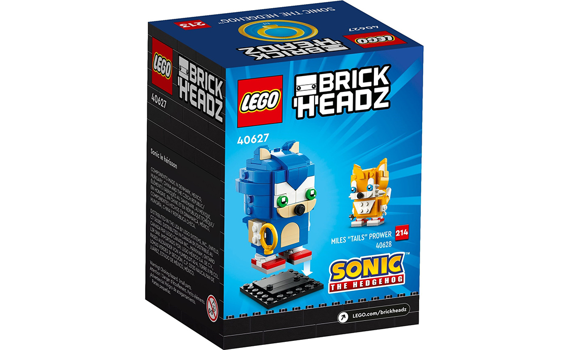 Дитячий конструктор LEGO Brick Headz Сонік (40627), фото №3