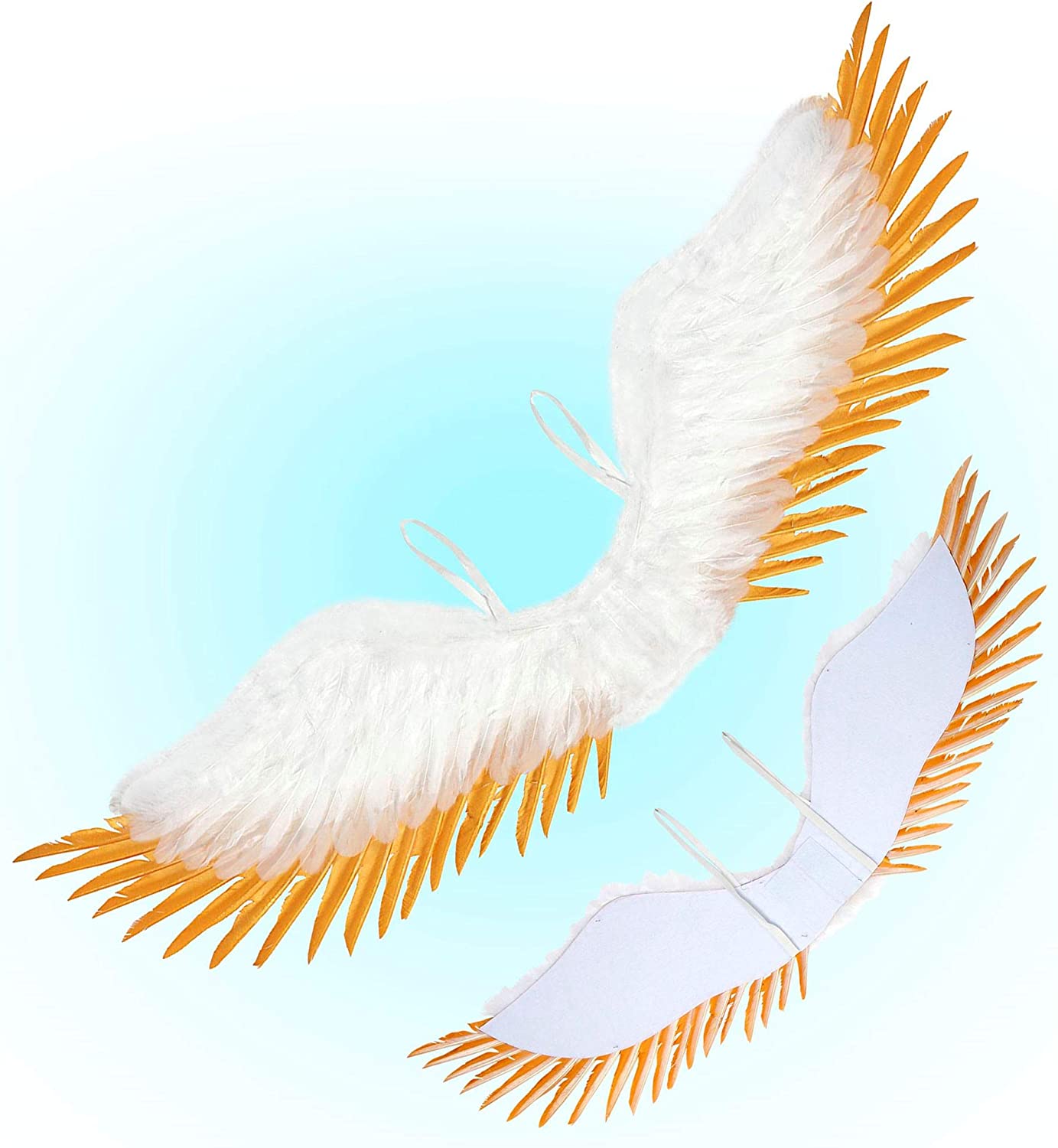 Крылья Widmann Srl Wings Feather White and Gold 100x25 см (WDM01198), фото №4