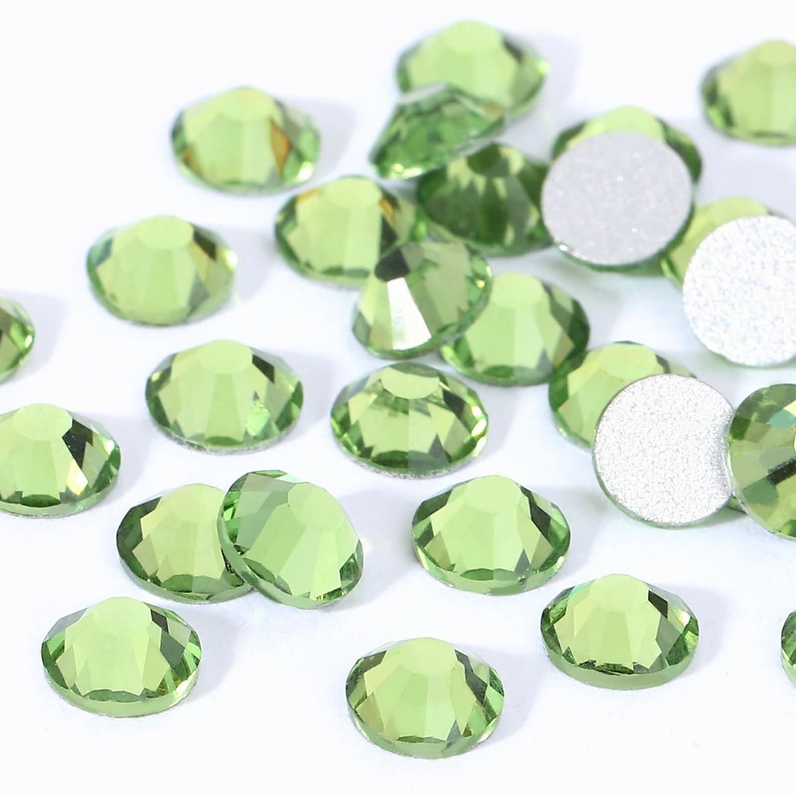 Стрази Novani SS20 Скло 1440шт Світло-зелений, фото №4 Стрази Novani SS20 Скло 1440шт Світло-зелений, фото №4