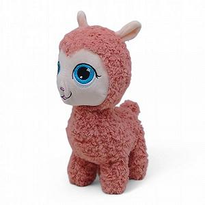 Мягкая игрушка Лама Ната кудрявая 27 см [tsi246986-TSI] - Фото 1