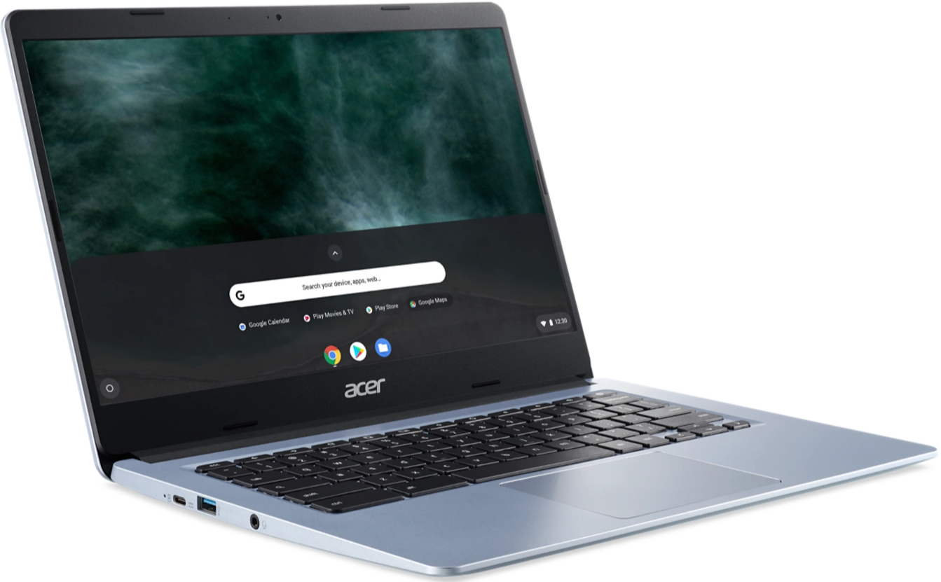 Ноутбук 14" Acer Chromebook 314 CB314-1H-C0U7 Intel Celeron N4020 RAM 4GB eMMC 64GB Chrome OS, фото №2