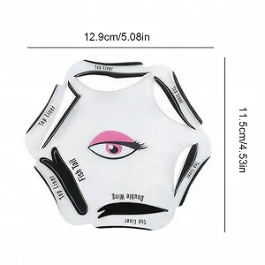 Трафарет для подводки глаз 6 в 1 Направляющая цена на synthetic.ua - Фото 1 Трафарет для подводки глаз 6 в 1 Направляющая synthetic.ua - Фото 1