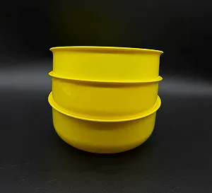 Миска Kimmel Набір з 3 штук 17 см Жовтий synthetic.ua - Фото 1