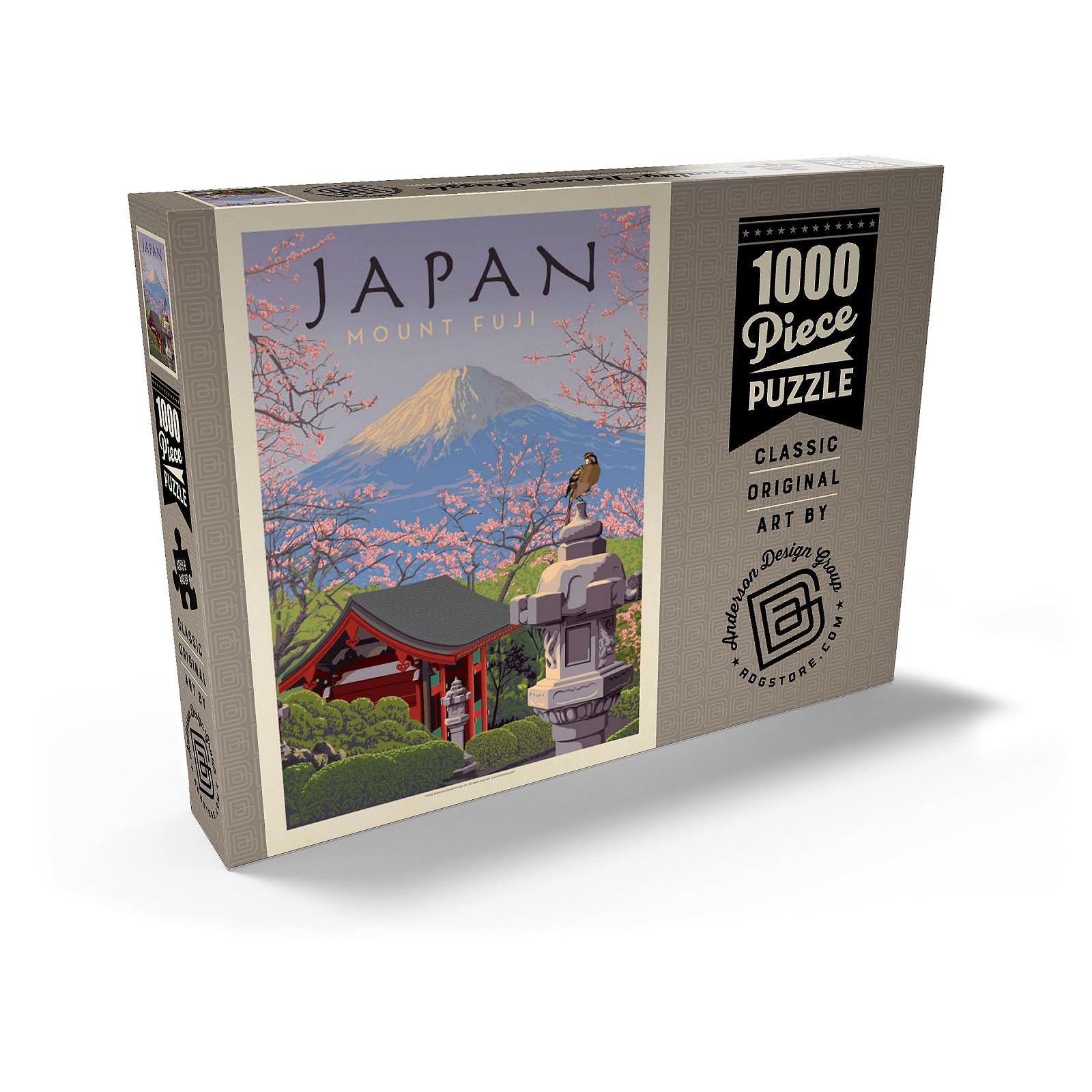 Пазл MyPuzzle Special Collection by Anderson Design Group Japan: Mount Fuji, Vintage Poster Premium 1000 элементов, фото №2