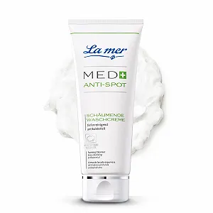 Крем-пенка для умывания La mer MED+ Anti-Spot Мягкое очищение проблемной кожи Освобождает кожу от излишнего блеска Себорегулирующий и антибактериальный Улучшает цвет лица 100 мл - Фото 1