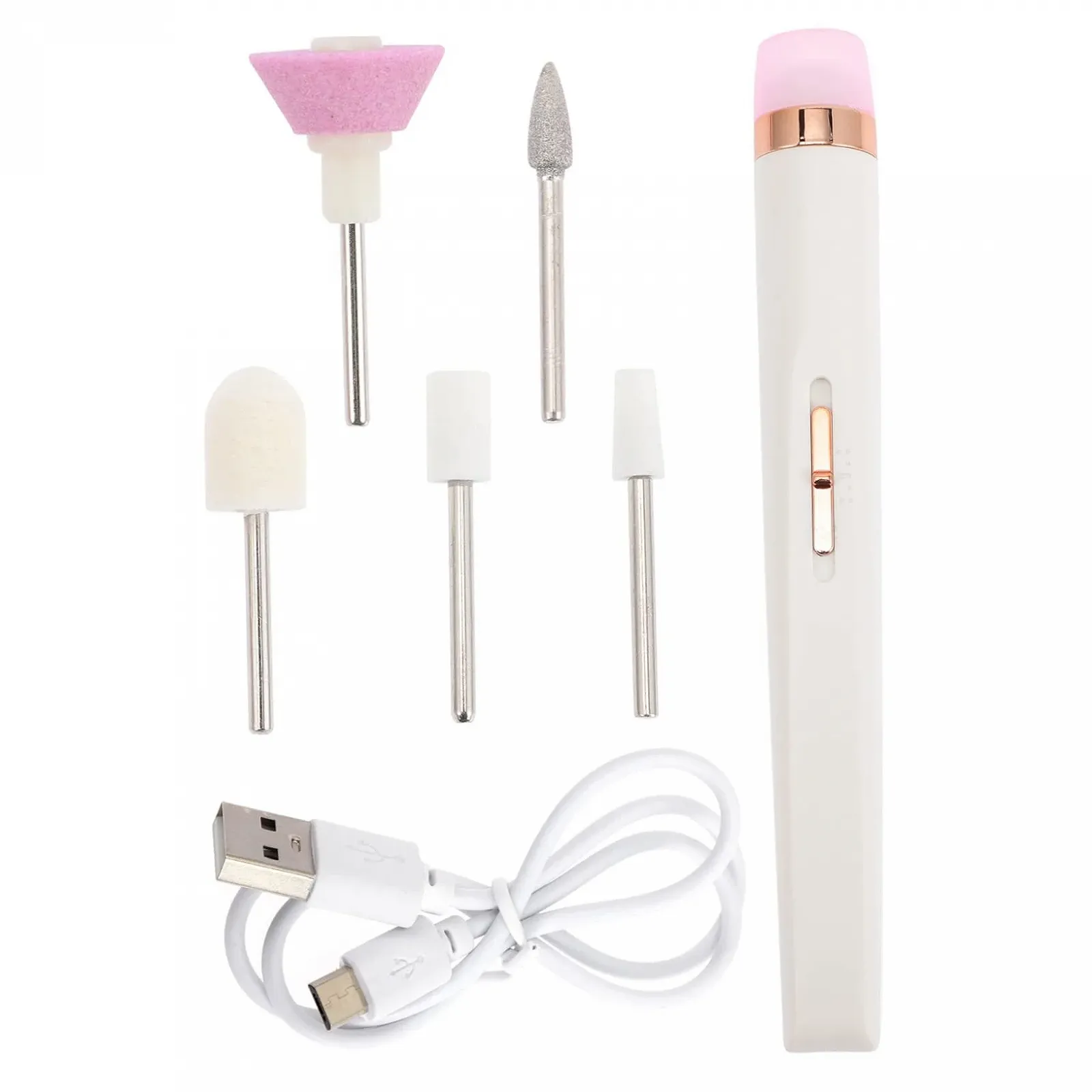 Электрический набор для маникюра и педикюра Beaupretty с USB-зарядкой, с насадками, фото №1 Электрический набор для маникюра и педикюра Beaupretty с USB-зарядкой, с насадками, фото №1