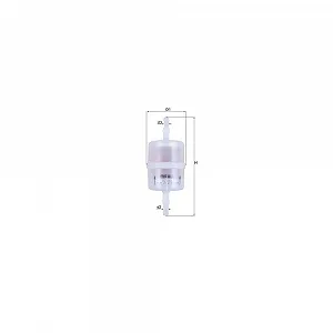 Фильтр топливный KNECHT KL 1022 для ISUZU MERCEDES-BENZ MITSUBISHI SUBARU BOMAG - Фото 1