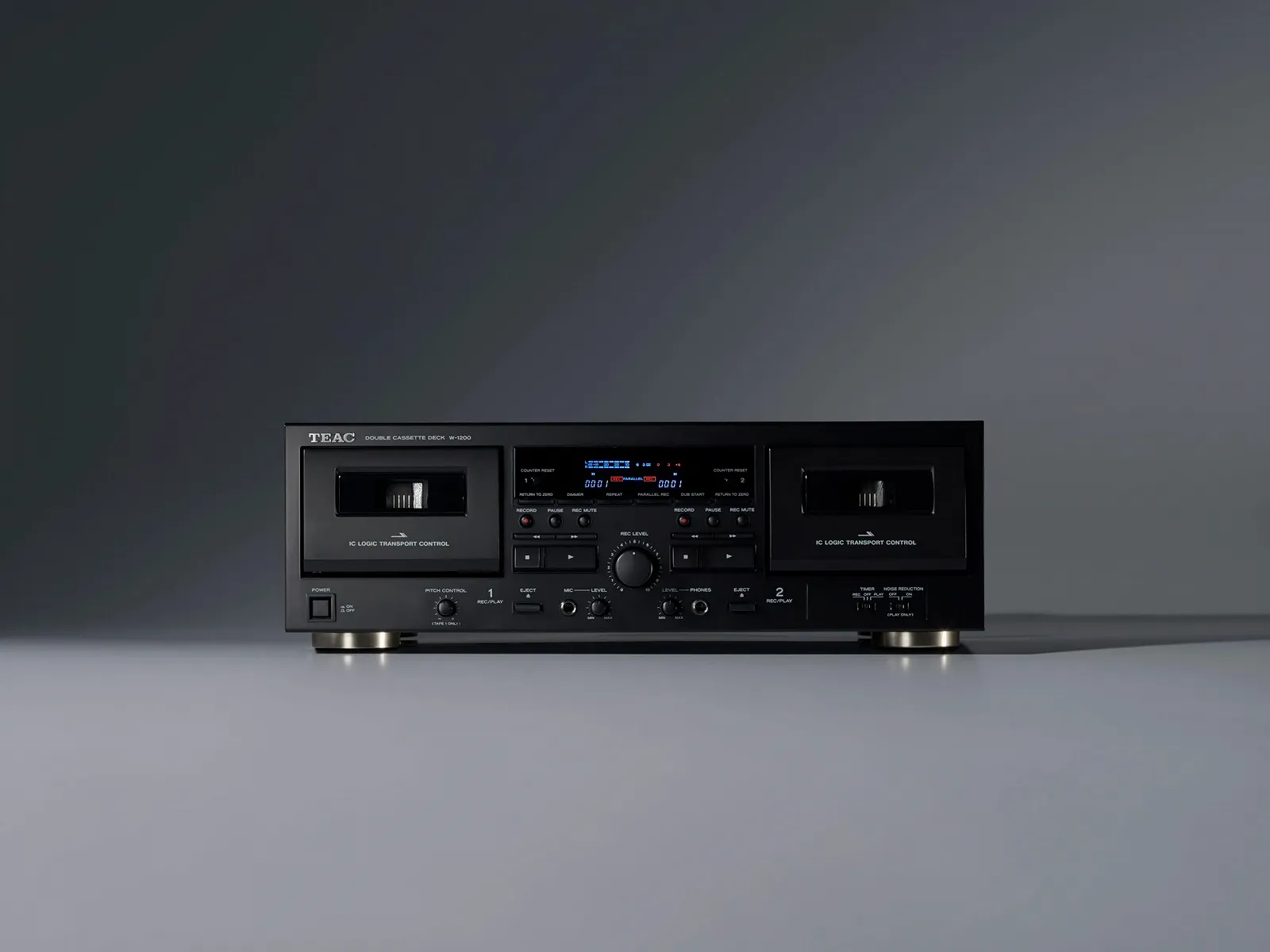 Магнитофон Teac W-1200(B) Черный, фото №4