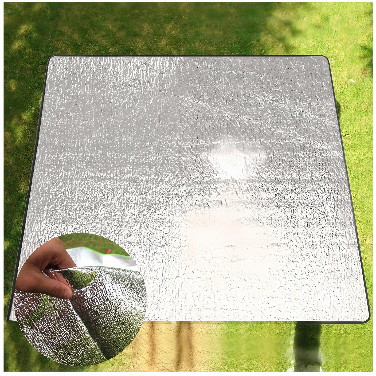 Килимок HJYDGJ 200 × 200 для кемпінгу алюмінієва фольга ультралегкий підлога складаний наметовий ізоляційний, фото №6 Килимок HJYDGJ 200 × 200 для кемпінгу алюмінієва фольга ультралегкий підлога складаний наметовий ізоляційний, фото №6