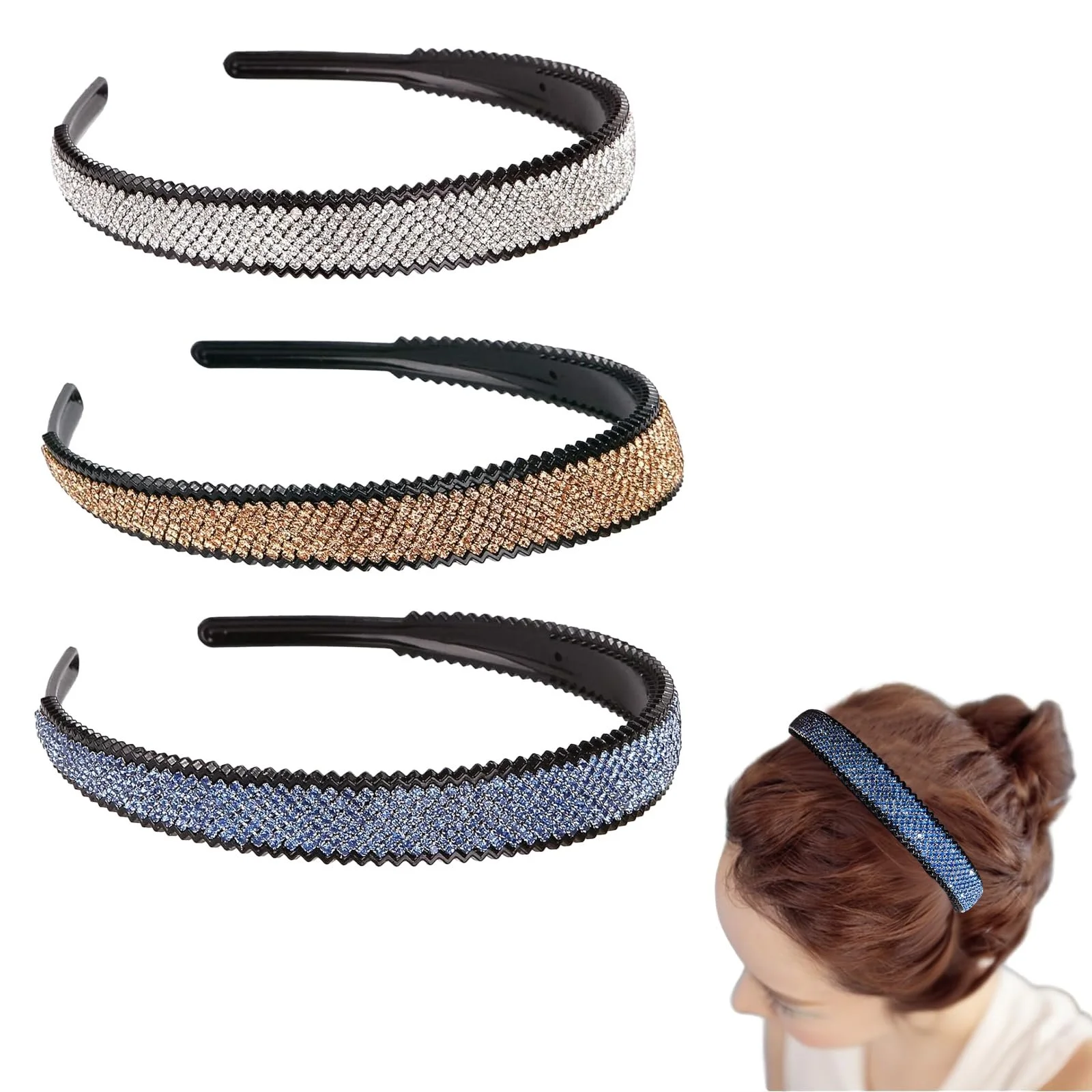 Обруч Жіночий з Камінням, фото №1