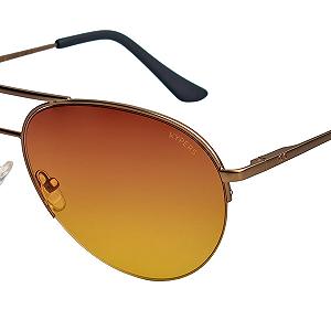 Сонцезахисні окуляри Овальні Kypers Maxy Метал, золотий synthetic.ua - Фото 1