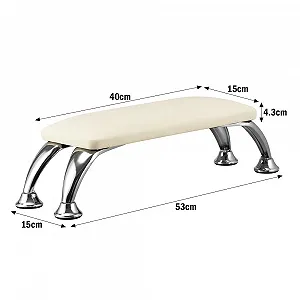 Подставка для рук кожаная для маникюра, бежевая synthetic.ua - Фото 1