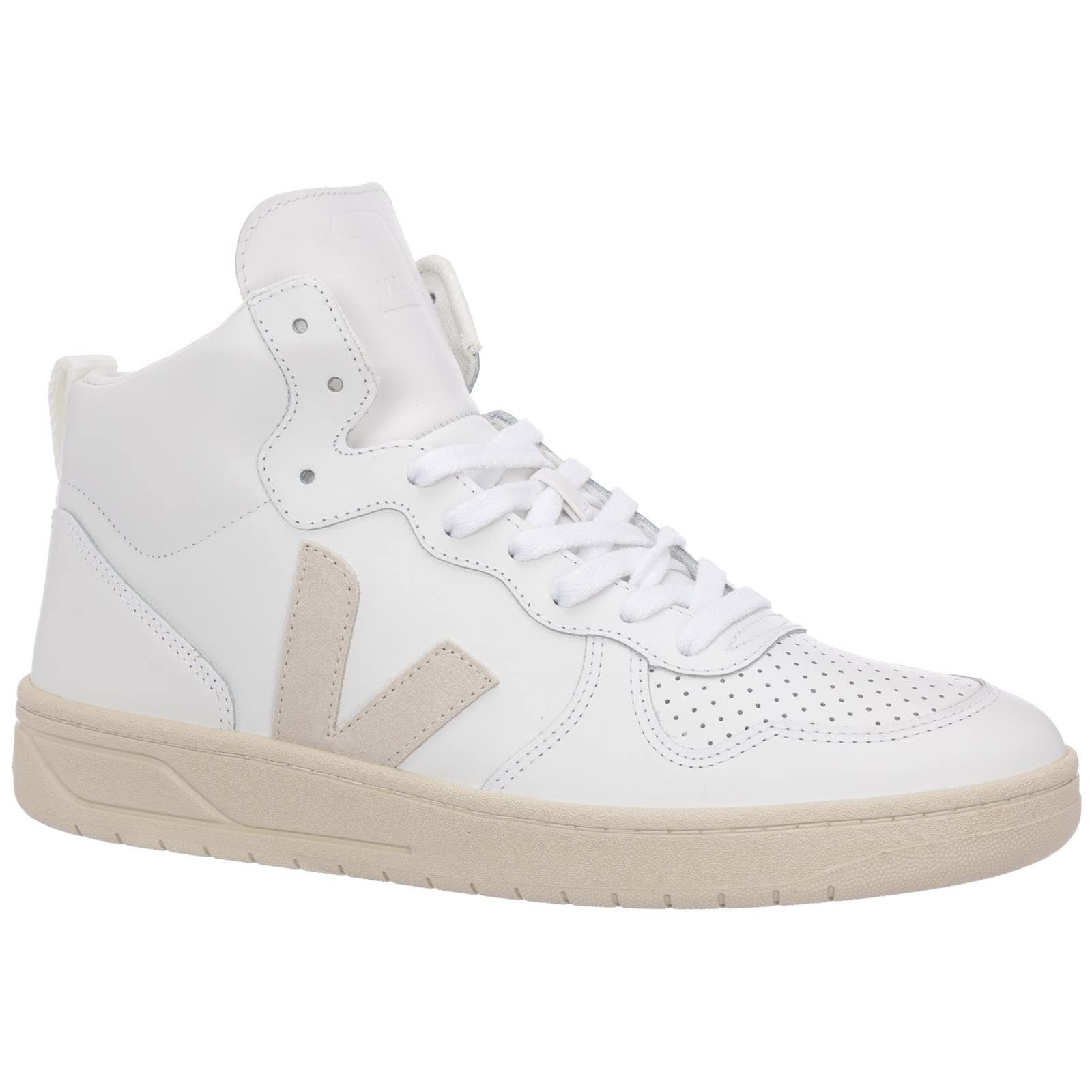 Кроссовки Veja V-15 High Bianco мужские, фото №4