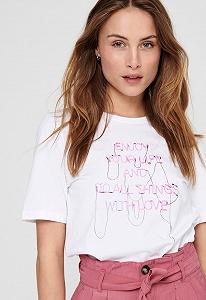 Футболка ONLCHLOE LIFE BOXY BOX TOP JRS 15226026 Bright  ONLY Білий S - Фото 1