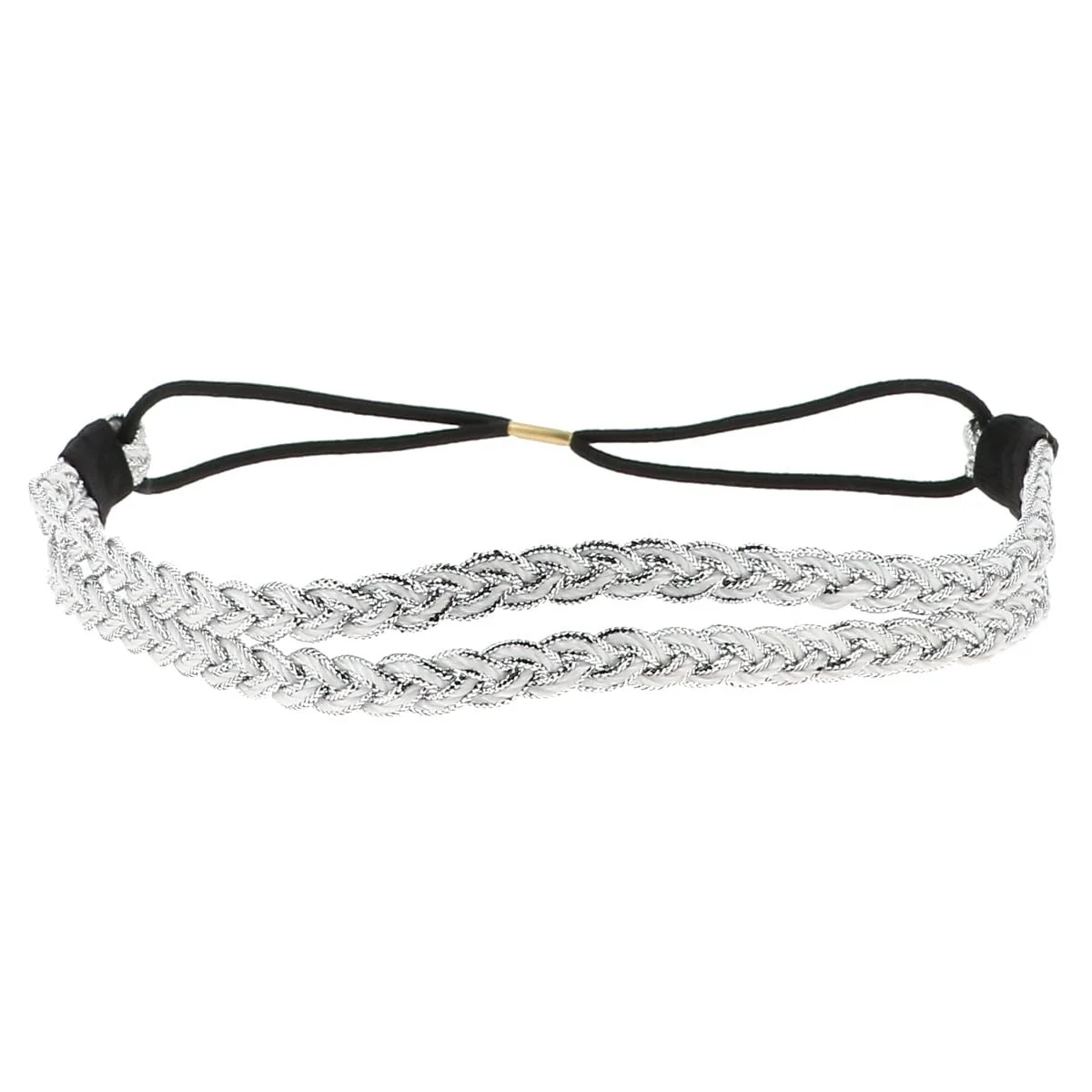 Пов'язка на голову Срібляста Блискуча Жіноча, фото №1