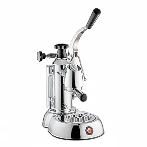 Рычажная кофеварка La Pavoni Stradivari Europiccola Lusso LPLSTL01EU 0.8 л Хром/Черный - Фото 1