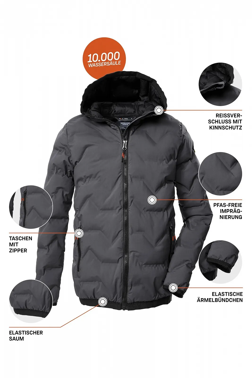 Куртка Killtec Kow 229 Bys Qltd Детская стеганая, фото №5