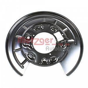 Щит тормозного диска METZGER 6115180 для LAND ROVER задняя ось справа synthetic.ua - Фото 1