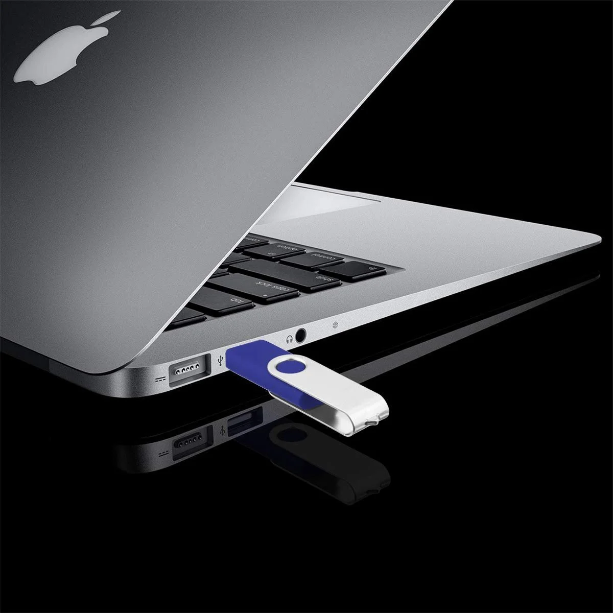 USB-накопичувач AreTop 8 ГБ USB 2.0 10 штук 360 Degree Синій, фото №7
