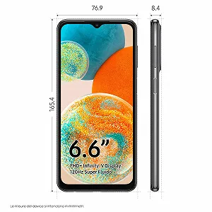 Смартфон Samsung Galaxy A23 5G A236F/DS 4GB/128GB Black EU synthetic.ua - Фото 1