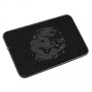 Карман внешний AgeStar 3UB2A8 Black (3UB 2A8-BK Black) - Фото 1