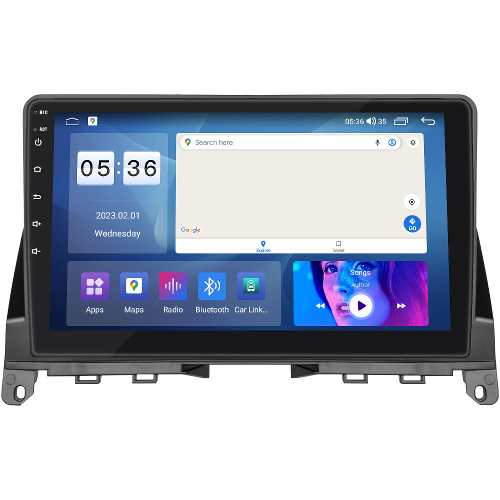 Штатна магнітола Mercedes-Benz C-Клас W204 2006-2011 Element Prime 4/64 CarPlay 4G, фото №1