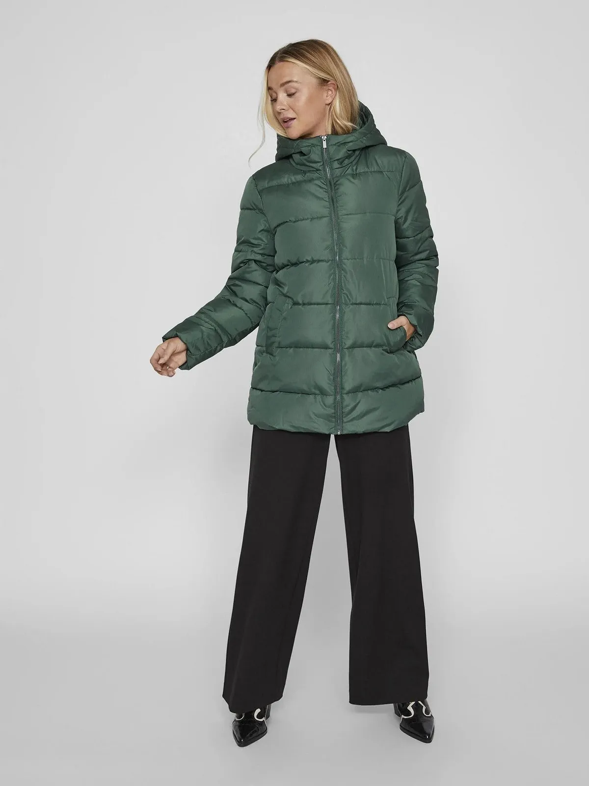 Куртка Vila Vitate L/S Puffer Jacket Noos, фото №4 Куртка Vila Vitate L/S Puffer Jacket Noos, фото №4