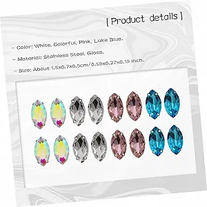 Украшения Кристальные Когти 4 кольца, 200 шт, Красный synthetic.ua - Фото 1