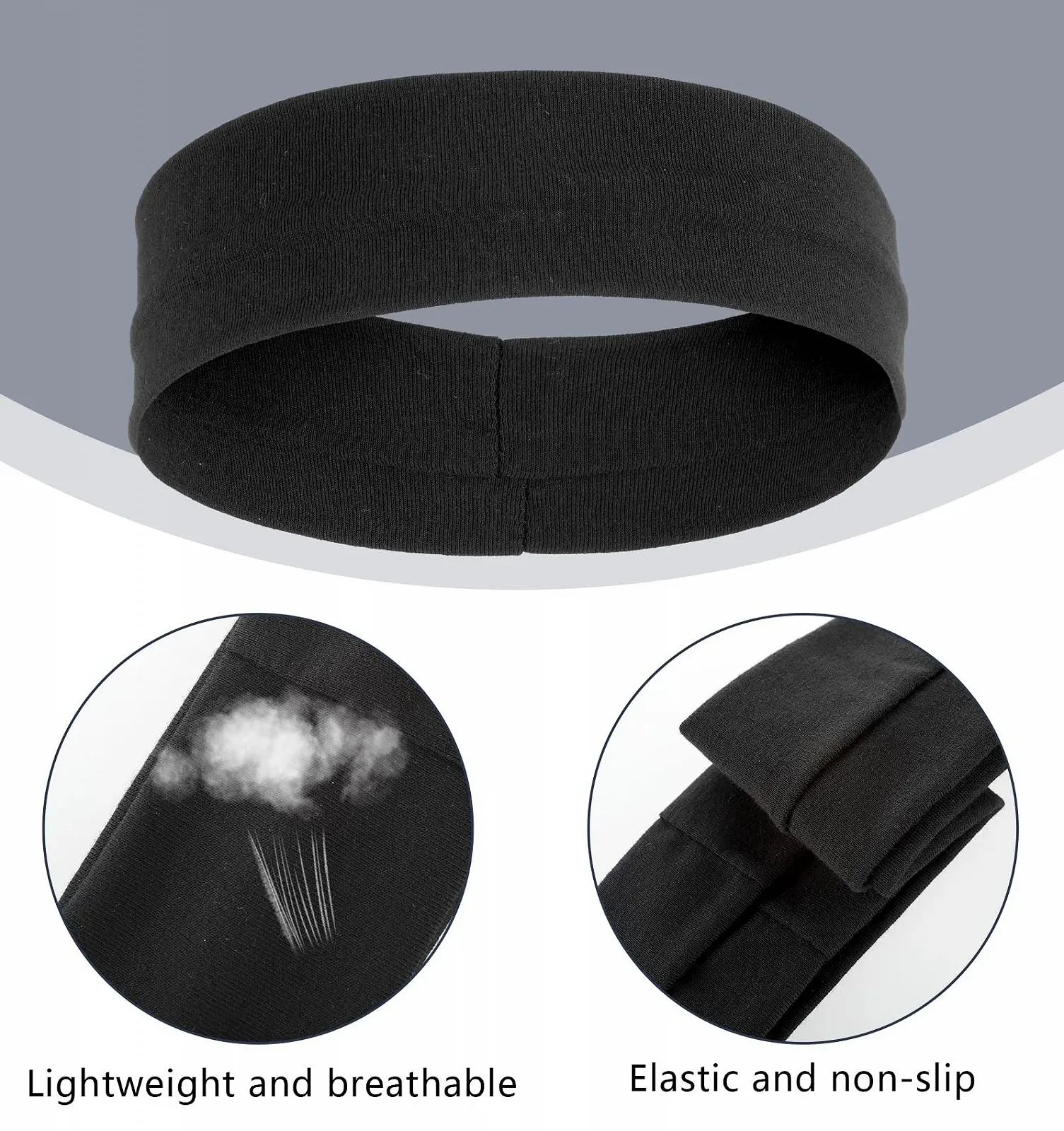 Набір з 8 жіночих пов'язок для волосся, фото №6