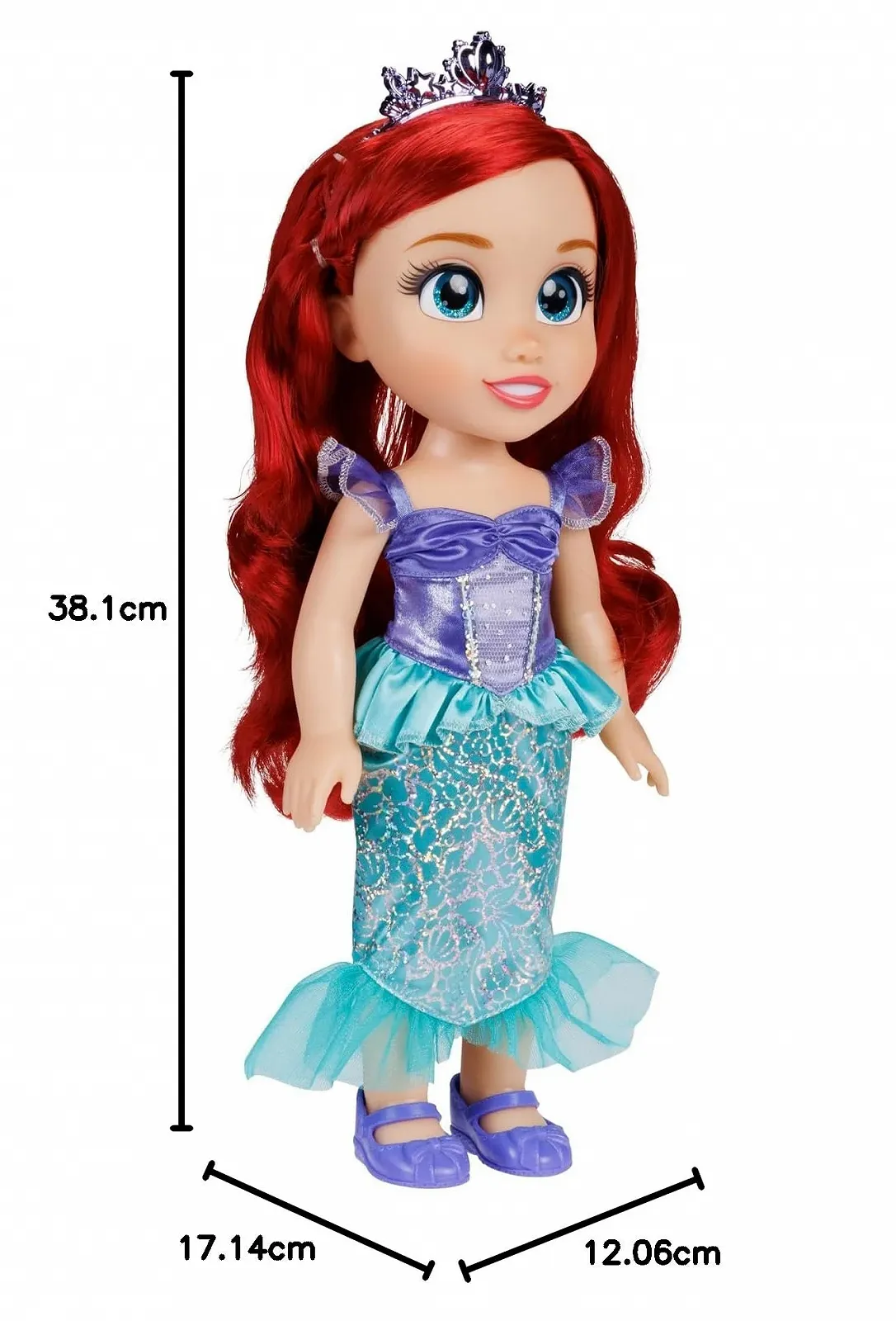 Кукла Disney Princess Ariel 35 см, фото №11 Кукла Disney Princess Ariel 35 см, фото №11