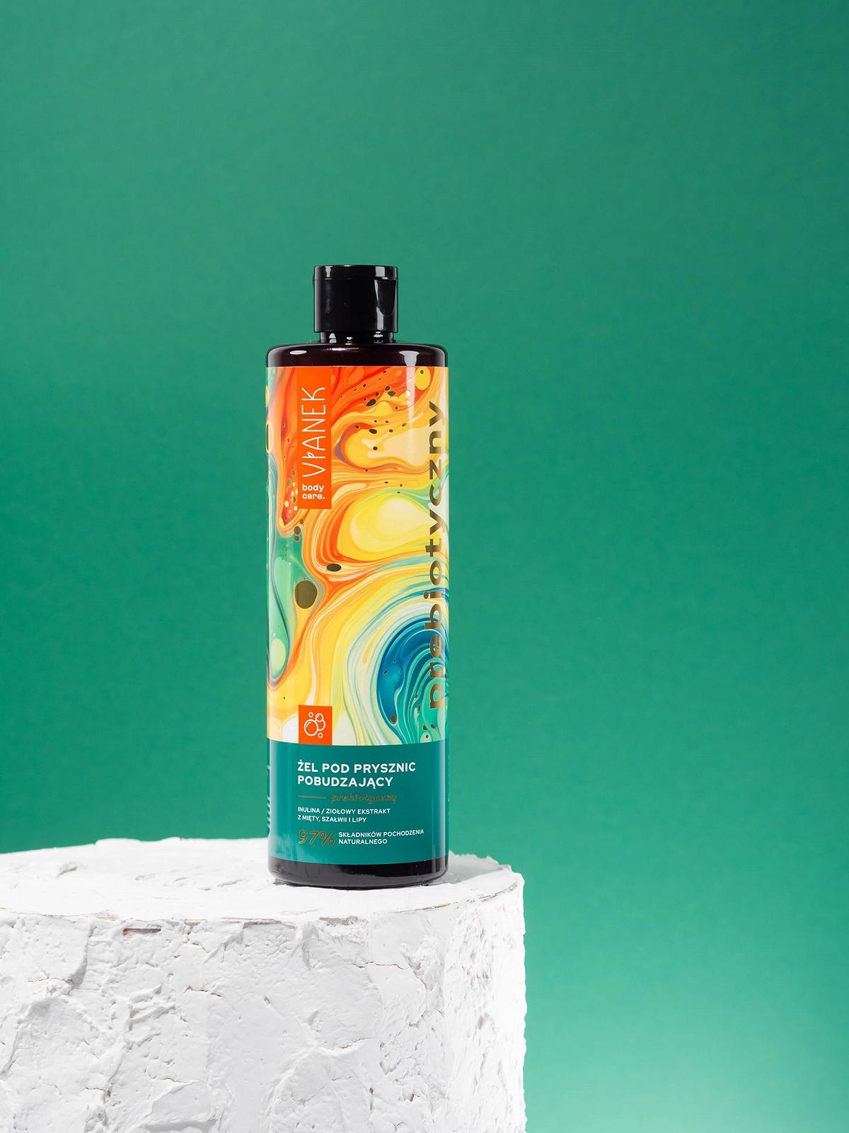 Гель для душа VIANEK Prebiotic Refreshing освежающий 300 мл, фото №4