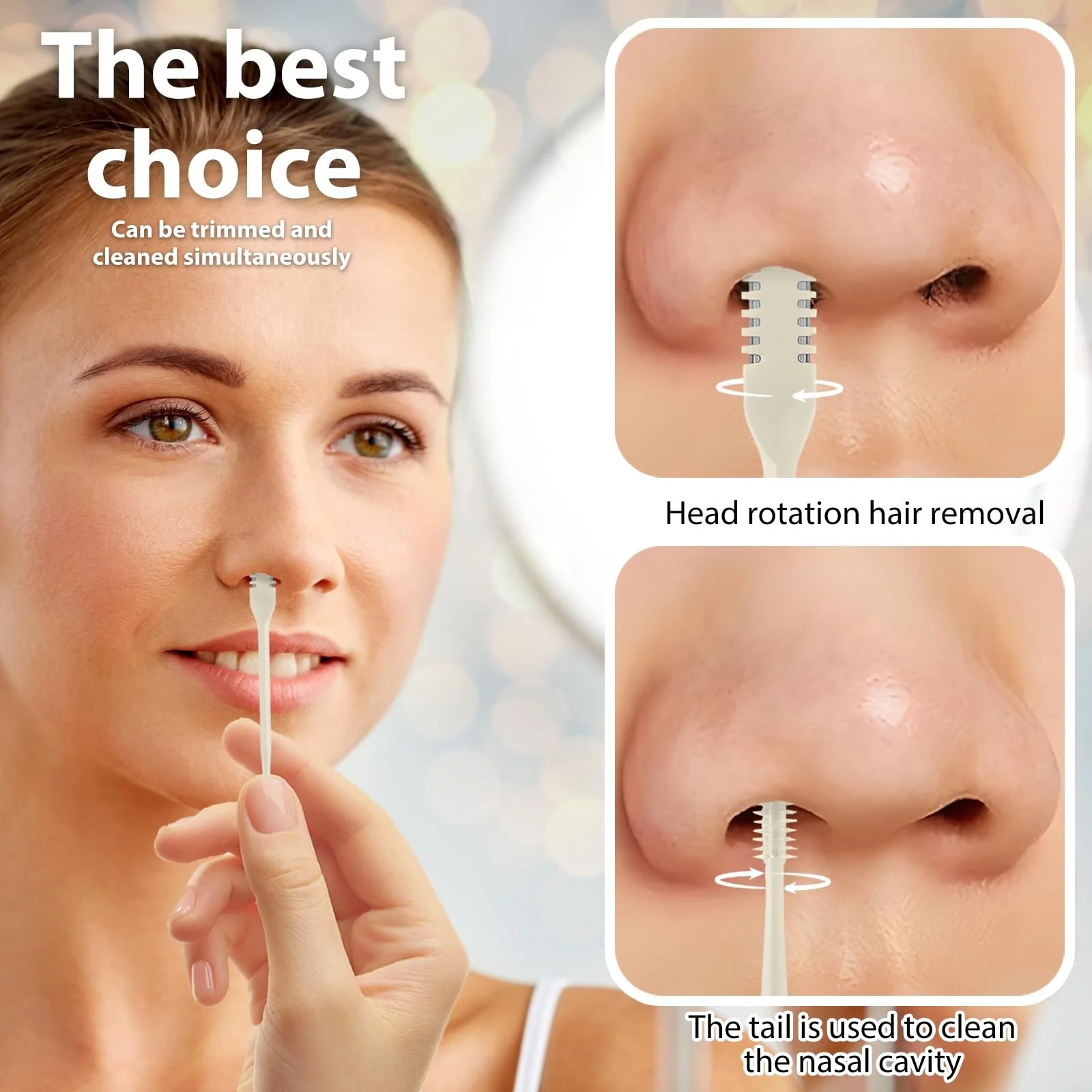 Тример CIYIN 2-в-1 для носа, фото №4