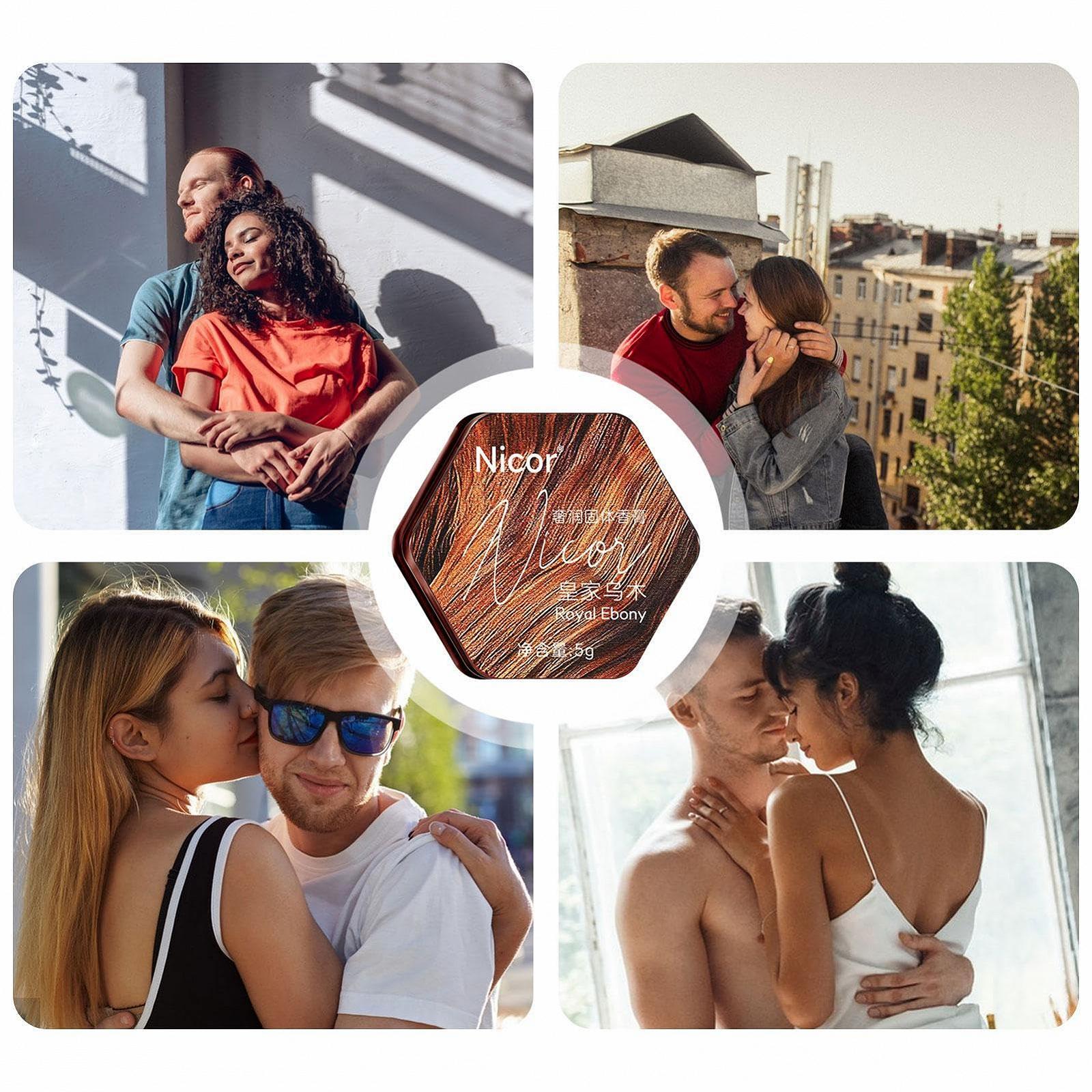 Тверді парфуми Tioheam Металевий футляр, фото №3