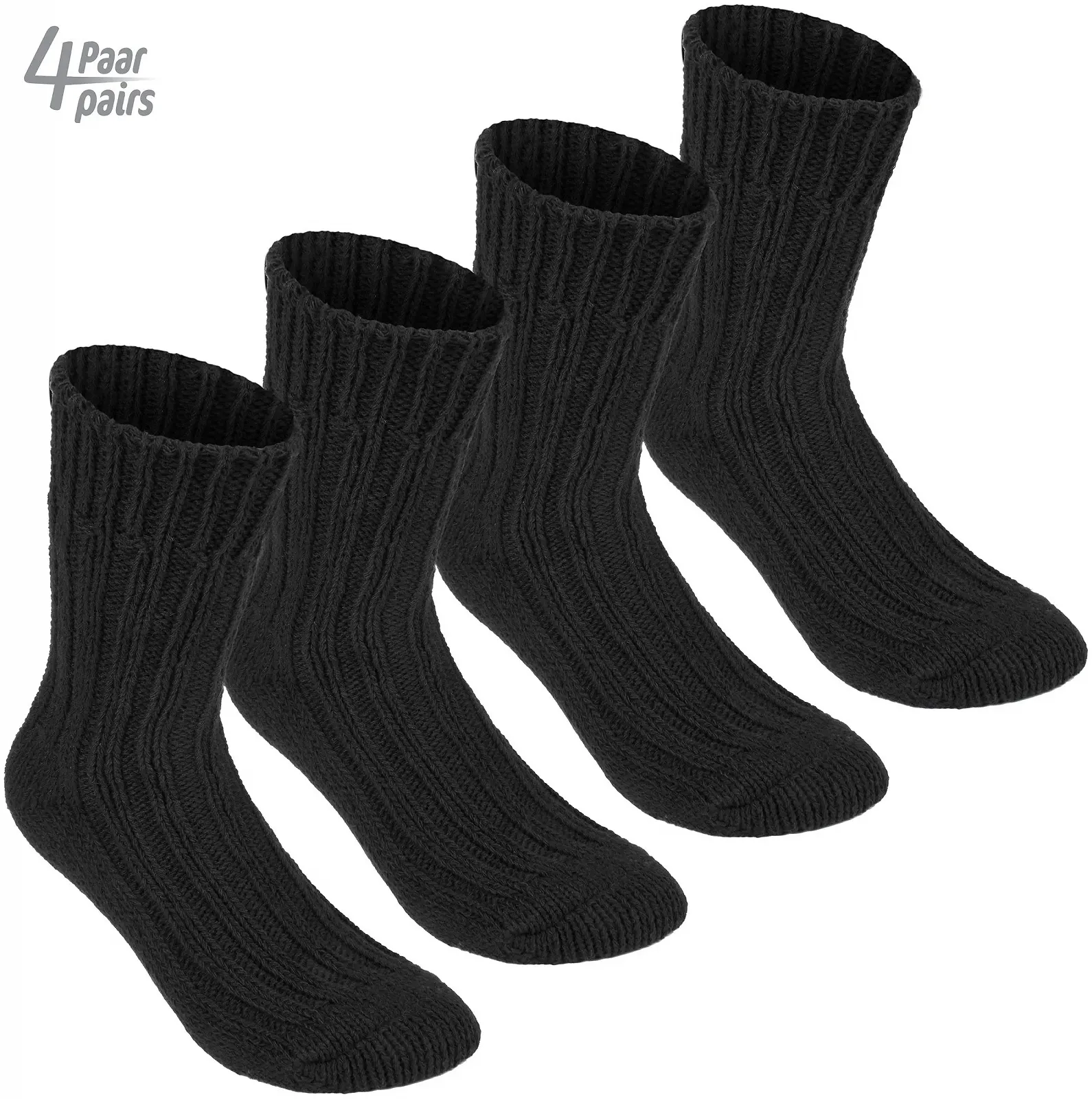 Носки BRUBAKER кашемировые, 4 пары, фото №2