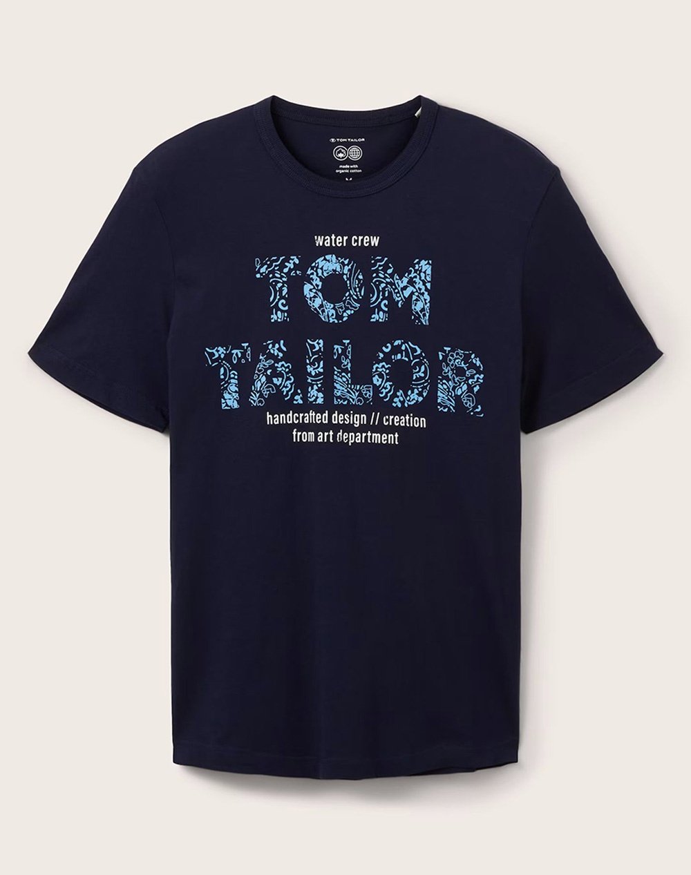 Футболка Tom Tailor 1036334-10668 Tёмно-синий XL, фото №4
