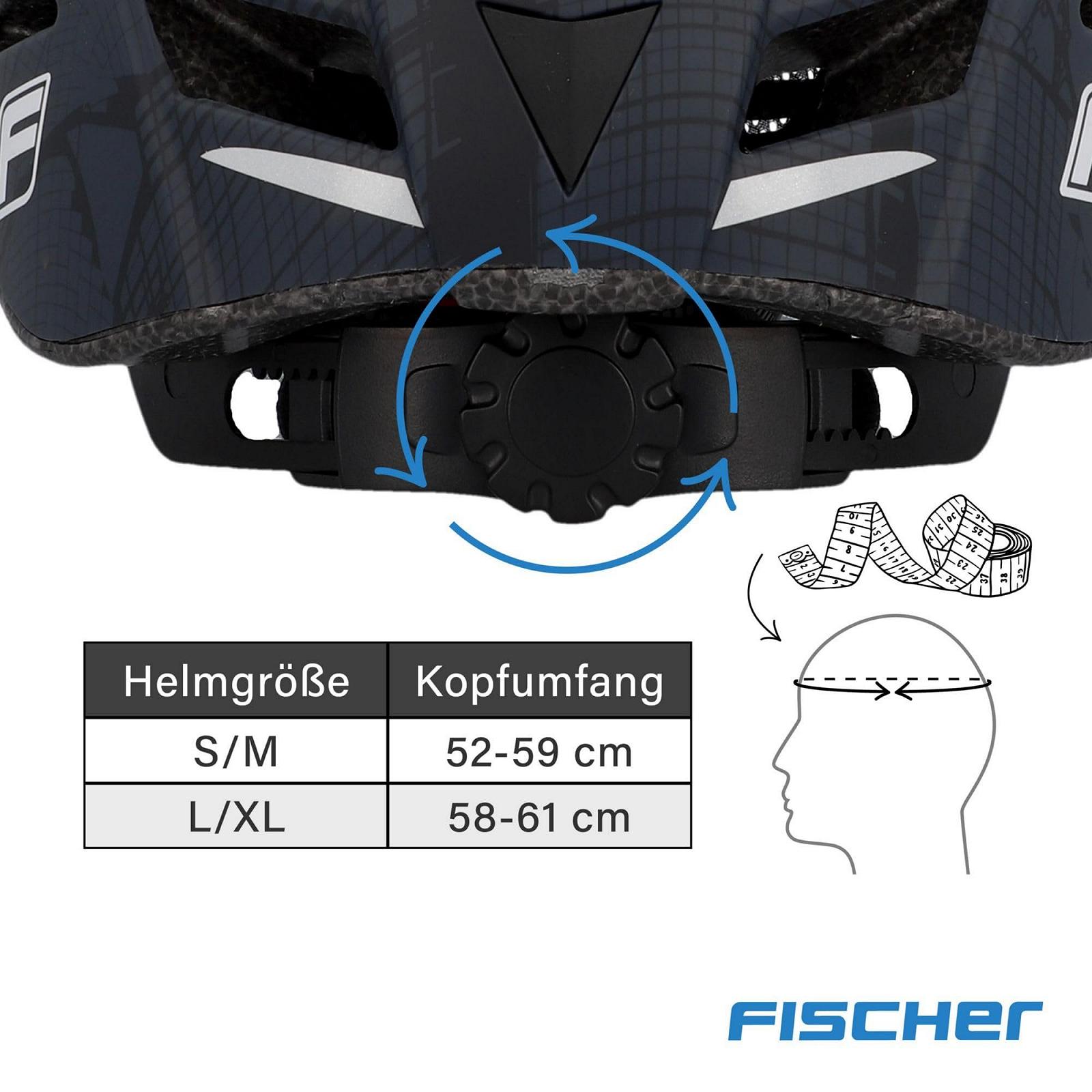 Шлем Fischer Urban Plus с LED-подсветкой, фото №10