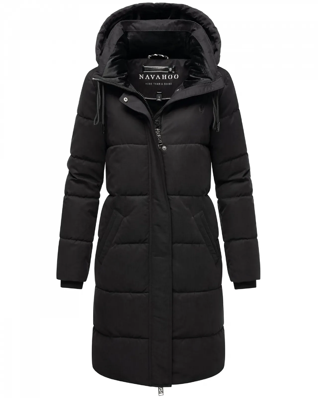 Пальто Navahoo Winter Dance 14, стьобане, зимове, тепле, з високим коміром і знімним капюшоном, фото №4