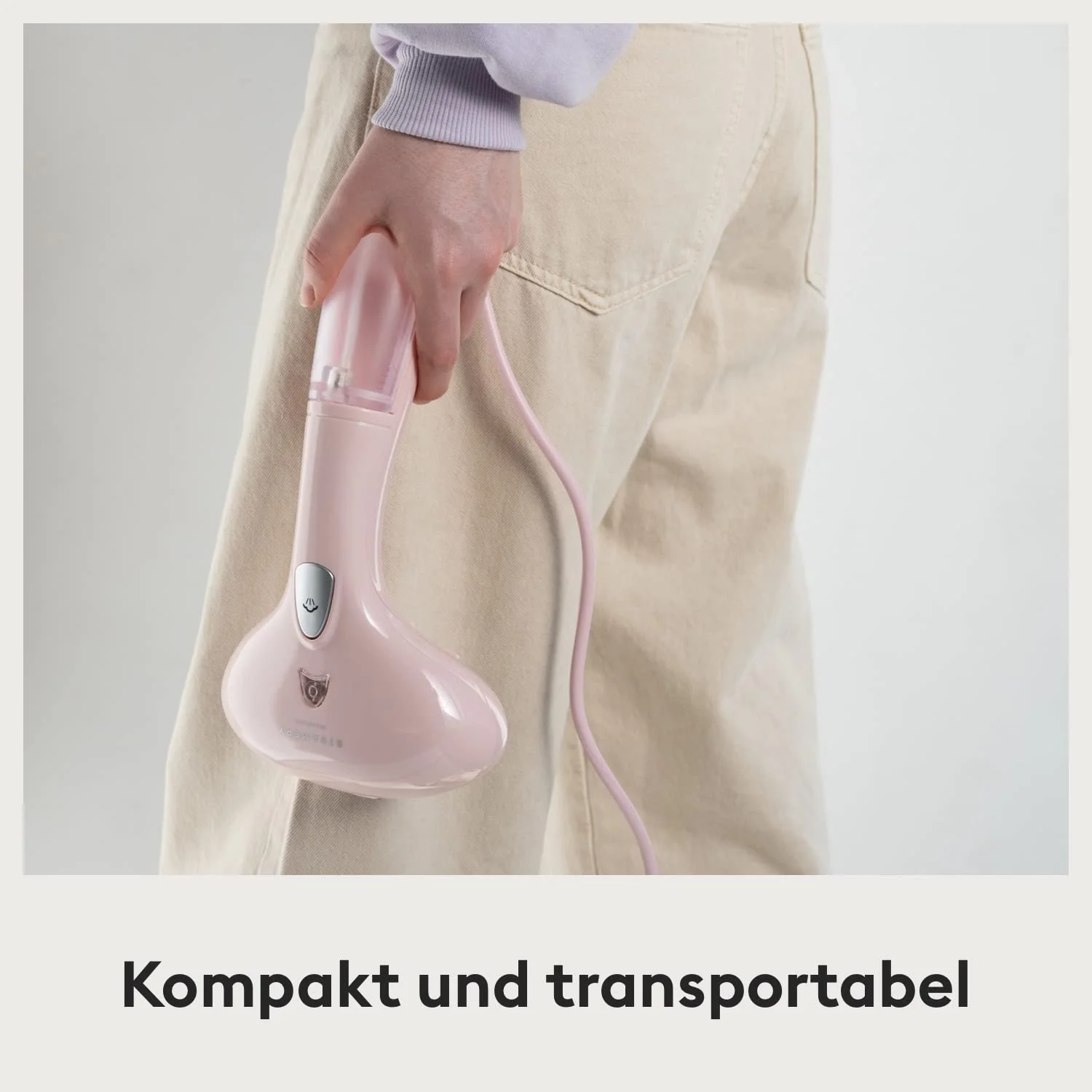 Вертикальный отпариватель Steamery Cirrus 1 1500 Вт Розовый, фото №5