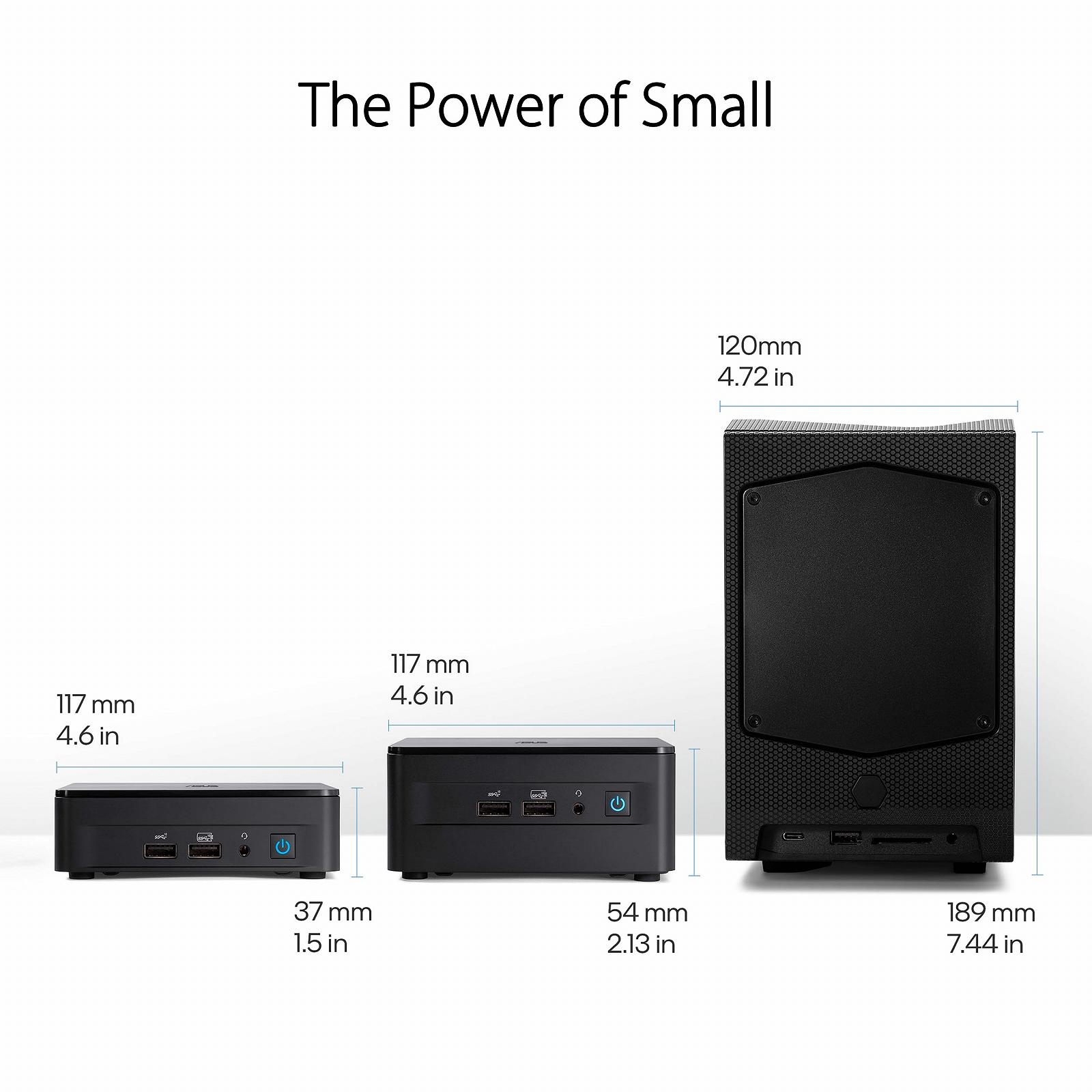 ASUS Комплект NUC 12 Pro Slim RNUC12WSKI500000I Intel Core i5 1240 Intel Iris XE, фото №2