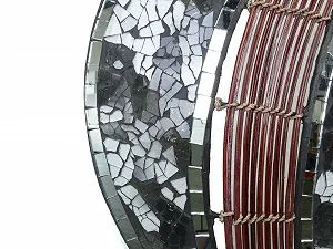 Настільна лампа PIA Oval Natural Material 40 см synthetic.ua - Фото 1