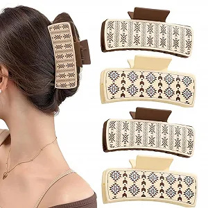 Купить Заколка для волос Western Кожа PU 4 шт - Фото 1 Заколка для волос Western Кожа PU 4 шт - Фото 1