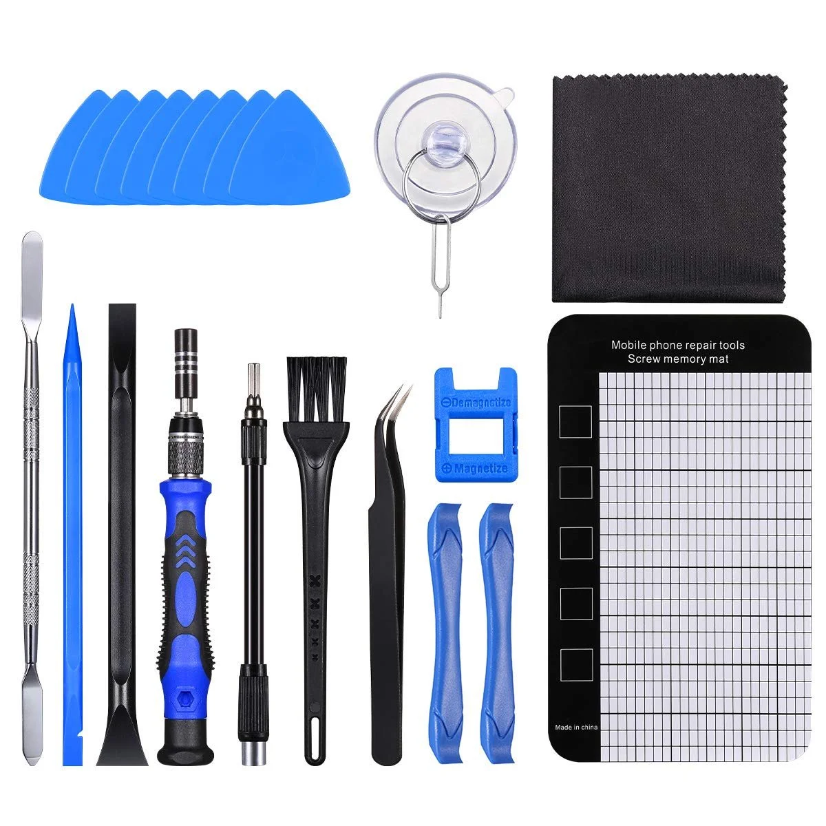 Набір викруток Oria 86-в-1 Precision з 56-бітним магнітним комплектом електронний інструмент, фото №5