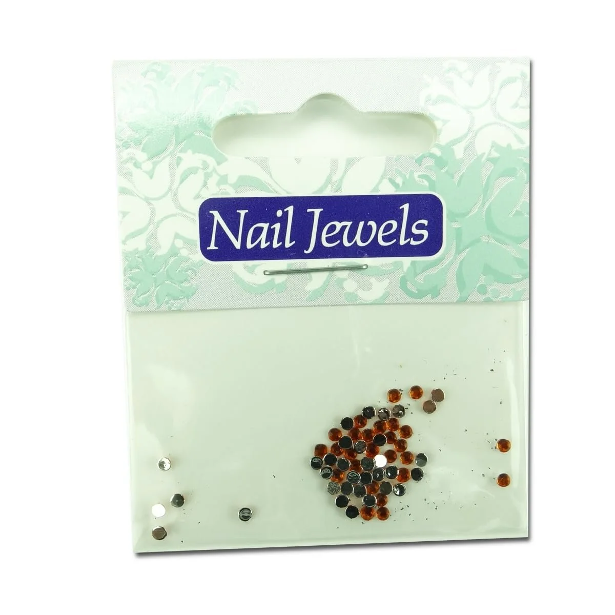 Стразы для ногтей EigenArt Акриловые Оранжевый, фото №1